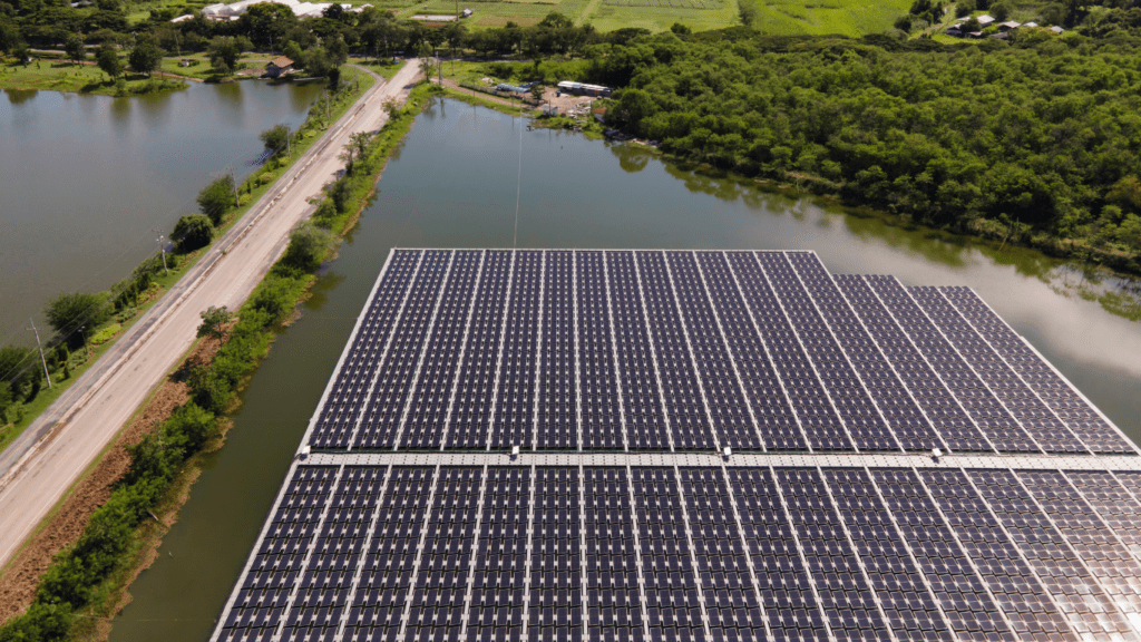 Solar energy on farm