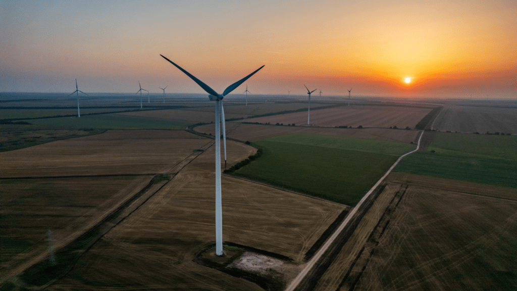 Wind energy on farm