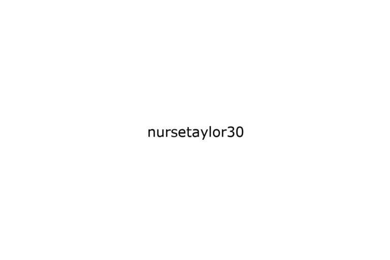 nursetaylor30