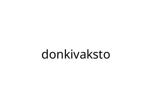 donkivaksto