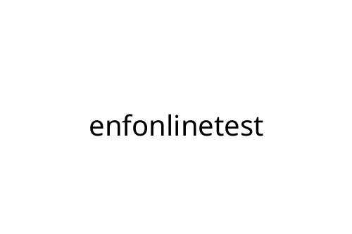 enfonlinetest
