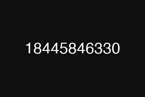 18445846330