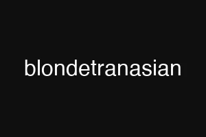 blondetranasian