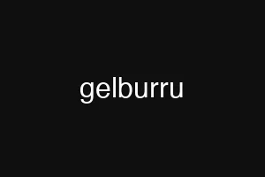 gelburru