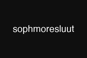 sophmoresluut