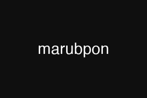 marubpon