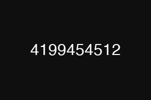 4199454512