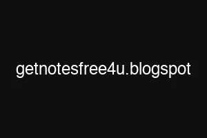 getnotesfree4u.blogspot