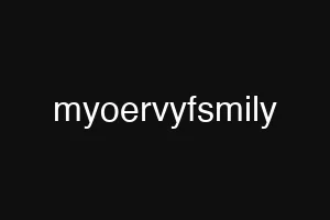 myoervyfsmily